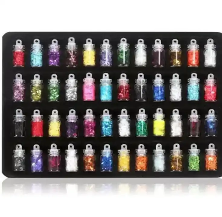 48 pc nail glitter  uploaded by business on 3/21/2023