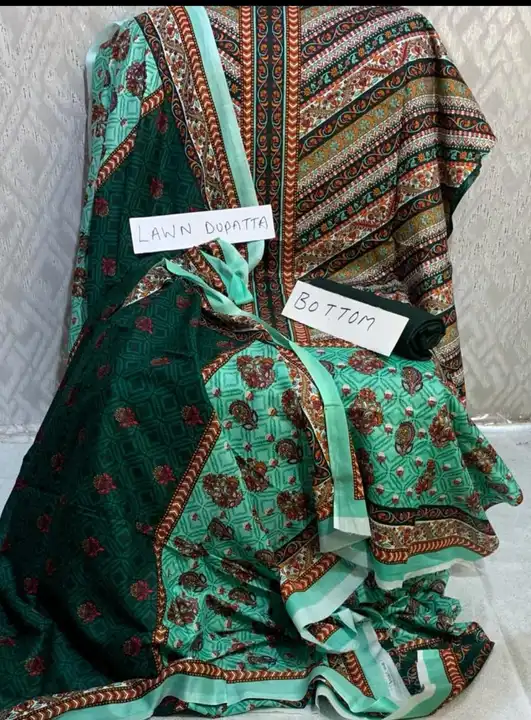 Singale single dhamaka offer 1350+$ orignal pakistani bin saeed uploaded by Taha fashion from surat on 3/21/2023