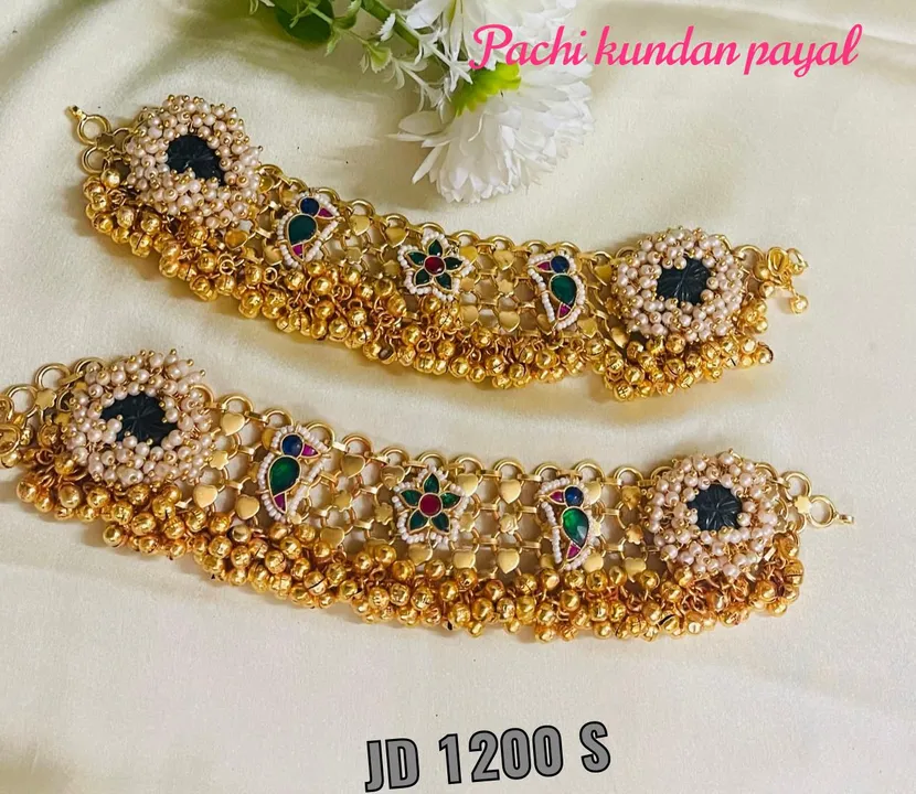 Heavy quality pachi kundan jewellery uploaded by Shilp creation on 5/31/2024
