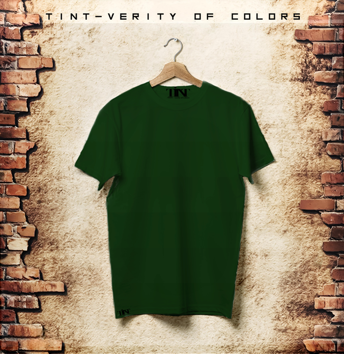 Plain T-shirts available in bulk  uploaded by T-shirt wale Chacha / TINT -VERITY OF COLORS on 3/21/2023