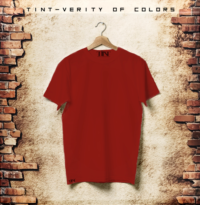 PLAIN T-shirts available in bulk  uploaded by T-shirt wale Chacha / TINT -VERITY OF COLORS on 3/21/2023