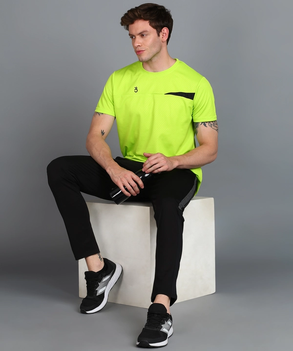 Lemona Half Sleeve Men DRY-FIT regular T-shirt  uploaded by KGN Clothing on 3/21/2023