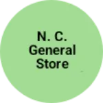 Business logo of N. C. General store fruits and vegetables