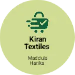Business logo of Kiran textiles