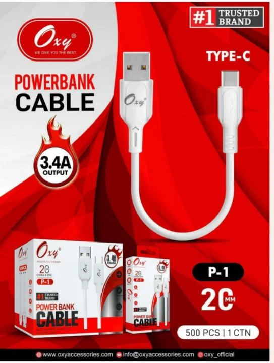 Power bank cable  uploaded by Mahalaxmi Enterprises on 3/21/2023