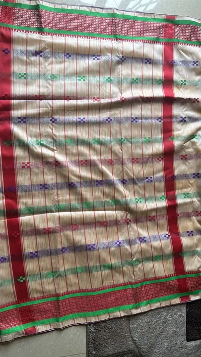 Rangeen boota polly cotton uploaded by IA saree niketan on 3/21/2023