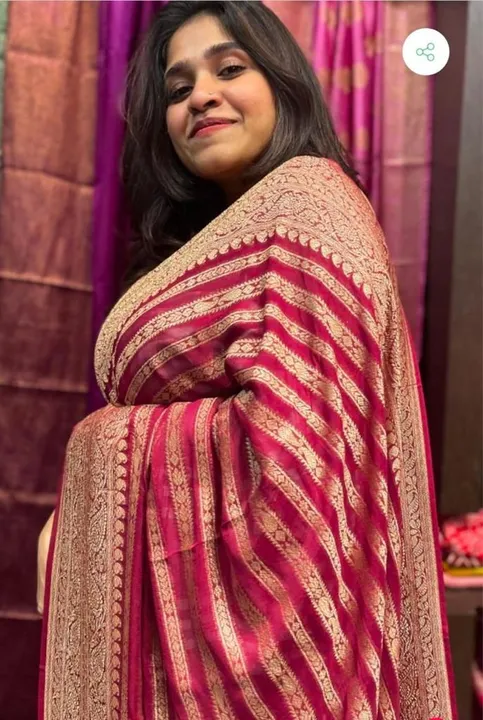 Pure katan warma banarsi silk sarees  uploaded by BH handloom  on 3/21/2023