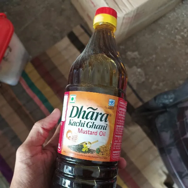 Dhara kachi ghani mustard oil 500g uploaded by business on 3/21/2023