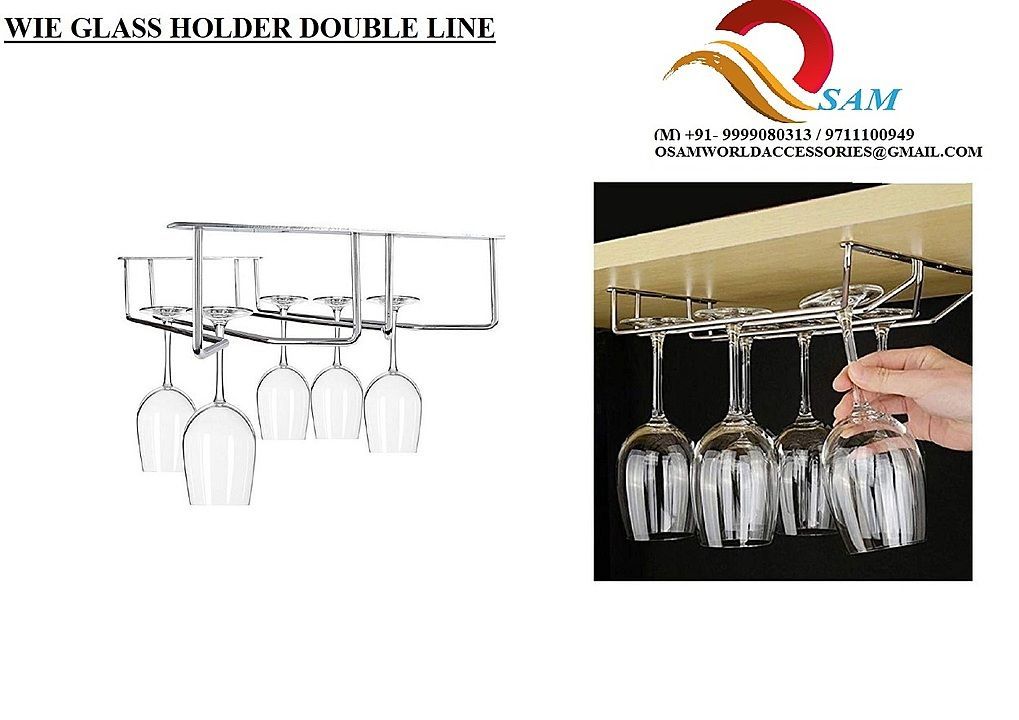 Wine Glass Holder Double Line uploaded by Home Care on 7/9/2020