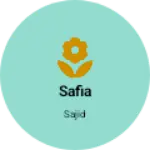 Business logo of Safia