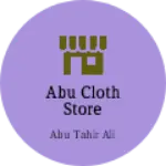 Business logo of Abu cloth store