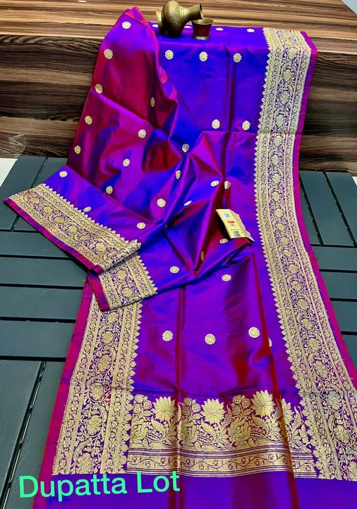 Banarsi handloom Pure katan silk sarees  uploaded by Saree on 3/21/2023