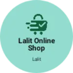 Business logo of Lalit online shop