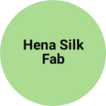 Business logo of Hena silk fab