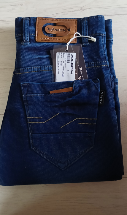 Nitted spary jeans uploaded by Mataji clothing on 3/21/2023