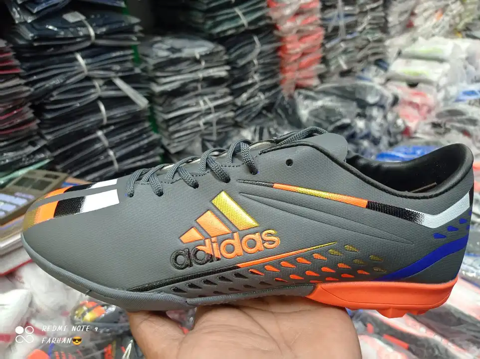 Futsal and football shoes uploaded by Jehovah sports wholesale on 6/1/2024