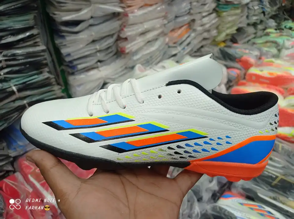 Futsal and football shoes uploaded by Jehovah sports wholesale on 5/31/2024