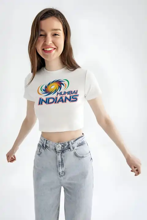 IPL CROP TOPS AVAILABLE IN BULK uploaded by T-shirt wale Chacha / TINT -VERITY OF COLORS on 3/21/2023