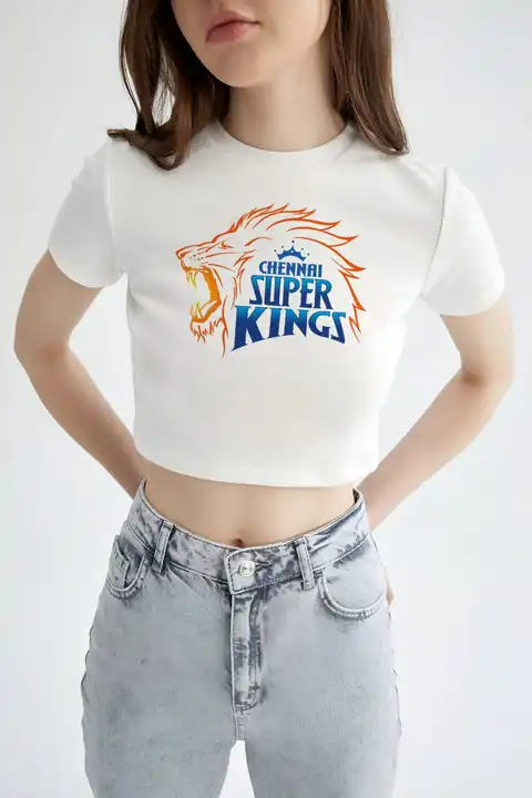IPL CROP TOPS AVAILABLE IN BULK uploaded by T-shirt wale Chacha / TINT -VERITY OF COLORS on 3/21/2023