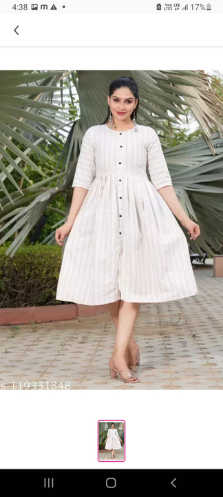 South cotton dress uploaded by Tarai fashion on 5/31/2024