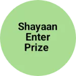 Business logo of Shayaan enter prize