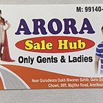 Business logo of Arora Sale Hub based out of Amritsar