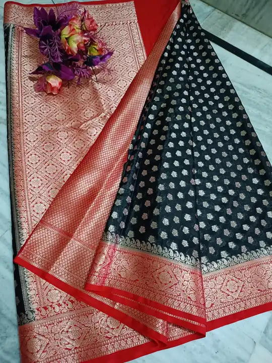 Banarasi daeyble warm silk saree uploaded by Zainab fashion on 3/21/2023