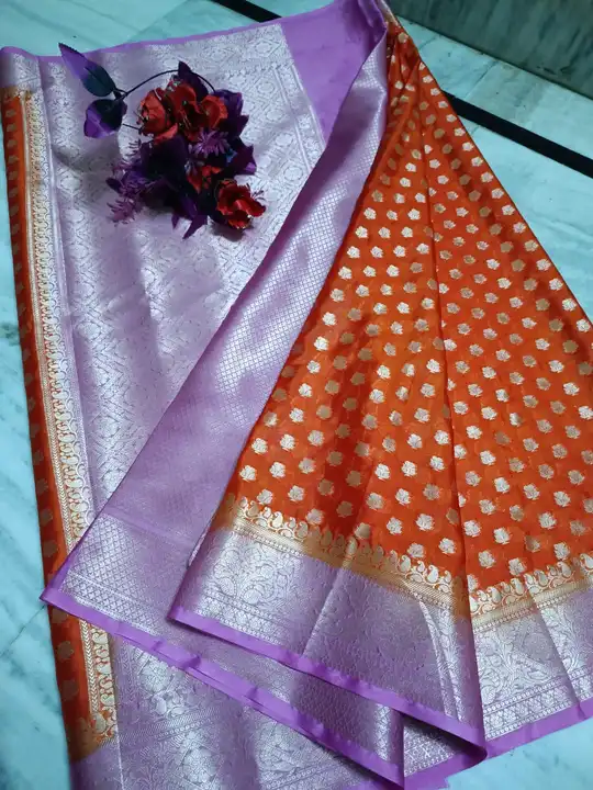 Banarasi daeyble warm silk saree uploaded by Zainab fashion on 3/21/2023