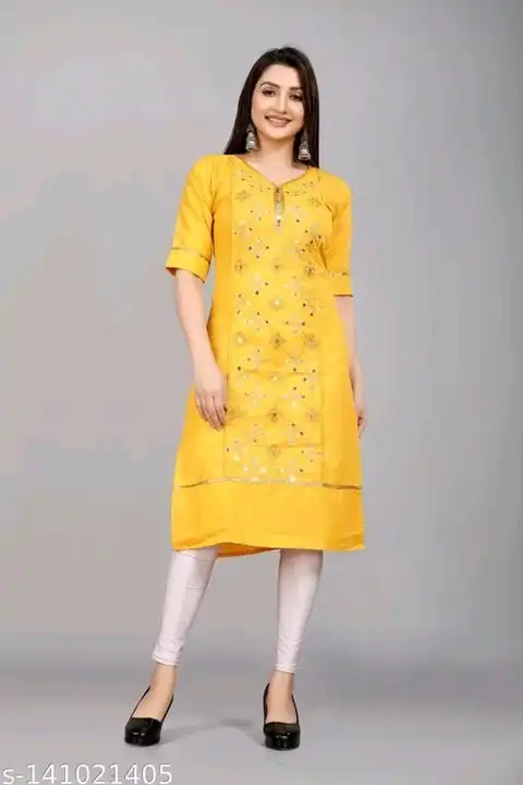 COTTON Work kurti uploaded by Ekveera Fashion on 3/21/2023