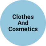 Business logo of Clothes and cosmetics sale