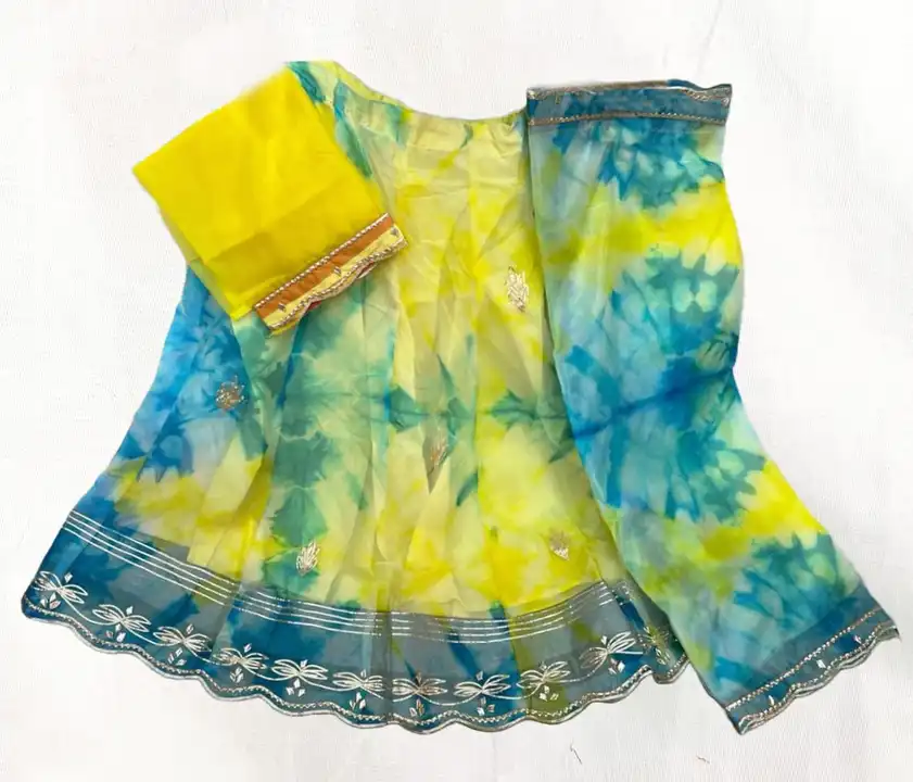 Organza lehenga uploaded by business on 3/21/2023