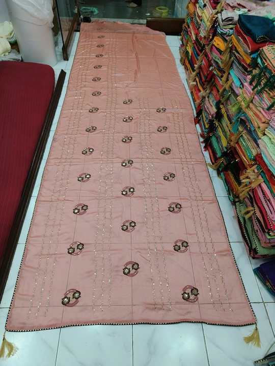 Post image Jannat fabric saree with sequence work