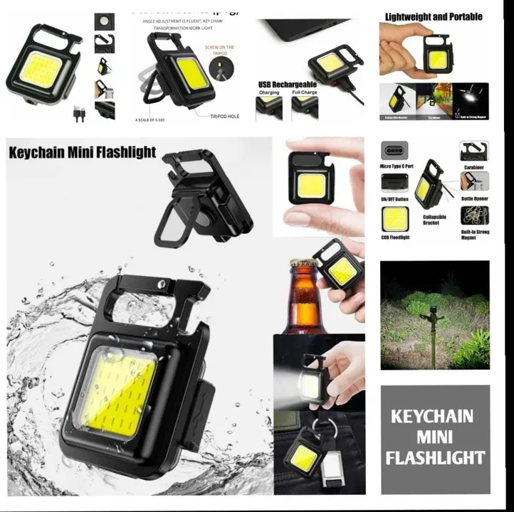 Keychains Mini Flashlight  uploaded by Shivaay Mobile Accessories Hub on 3/21/2023