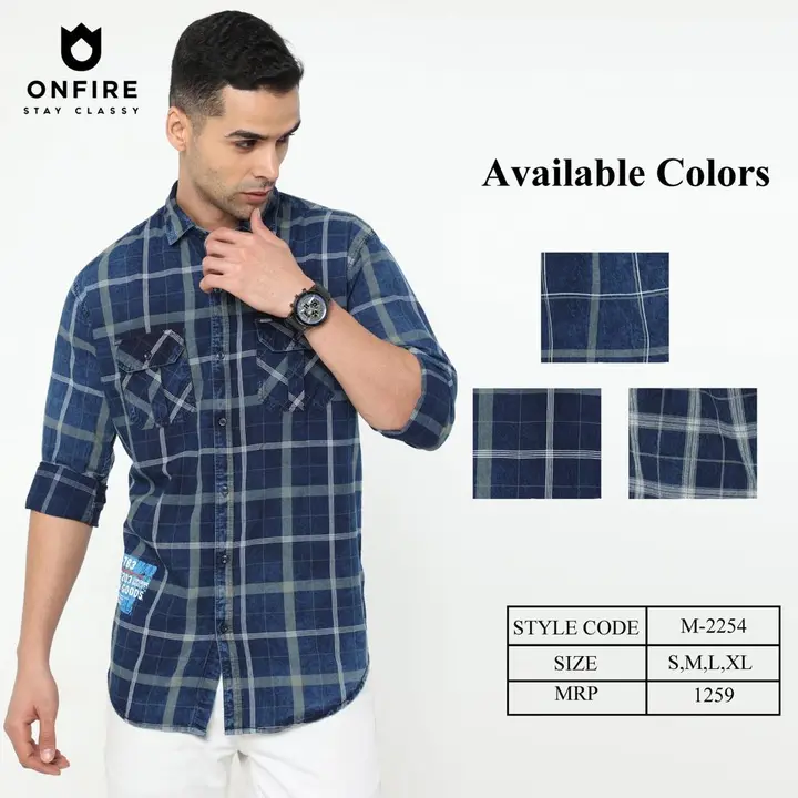 Casual shirts uploaded by Arihant Enterprises on 3/21/2023