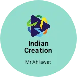 Business logo of Indian creation