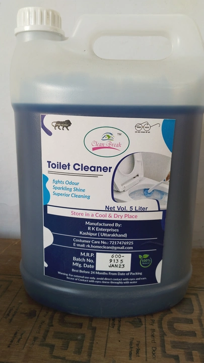 Toilet Cleaner 5 Liter uploaded by R K Enterprises on 3/21/2023