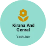 Business logo of Kirana and genral