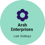Business logo of Arsh enterprises