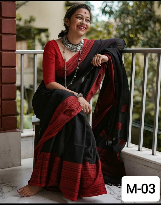 SareeSoft SAREE - Cotton All Over Digital Print uploaded by business on 3/21/2023