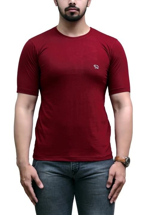 Half sleeves t-shirt cotton fabric  uploaded by Chugh Enterprises on 3/21/2023