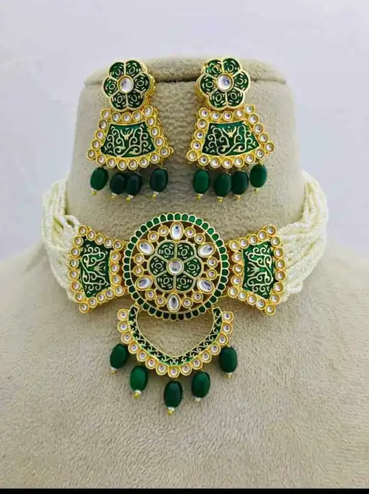 Kundan Meena imitation jewellery  uploaded by business on 3/21/2023