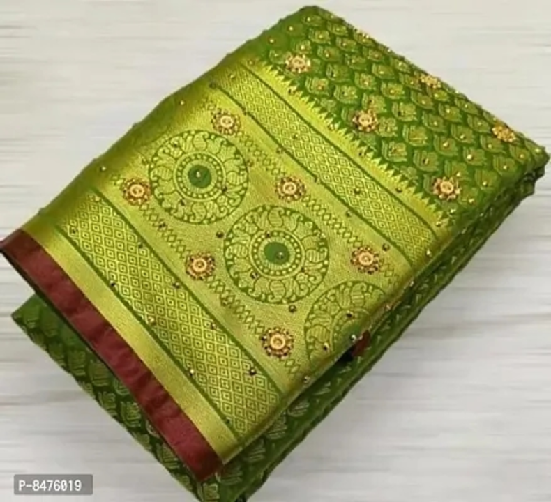Elegant Art Silk Zari Woven Banarsi Saree With Blouse Piece For Women

 Color:  Sea Green

 Fabric:  uploaded by PLP Fashion on 3/21/2023