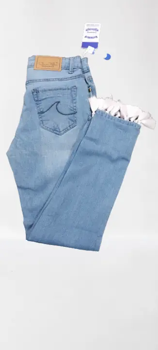 Girls' Jeans with Funky Look uploaded by business on 3/21/2023