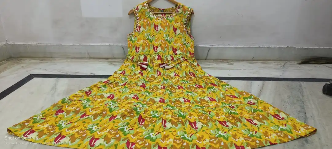 Women floral printed long gown  uploaded by Aleexa Outlet on 3/21/2023