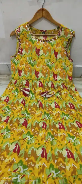 Women floral printed long gown  uploaded by Aleexa Outlet on 3/21/2023