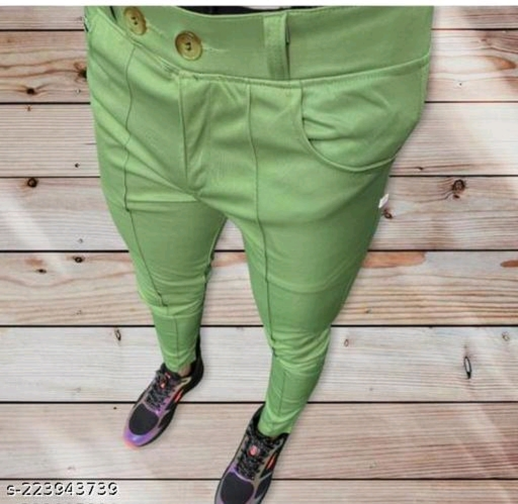 Lycra Pant Style Double Button Lower  uploaded by Shubharambh on 5/21/2024