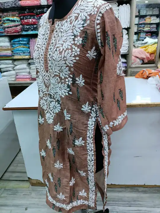 Glace cotton fabric kurti  uploaded by Shiv & Seema sons on 3/21/2023