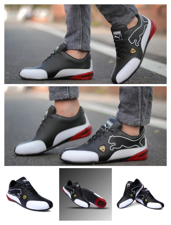 Puma farrari premium quality
Size6-10 uploaded by The shoes factory on 3/21/2023
