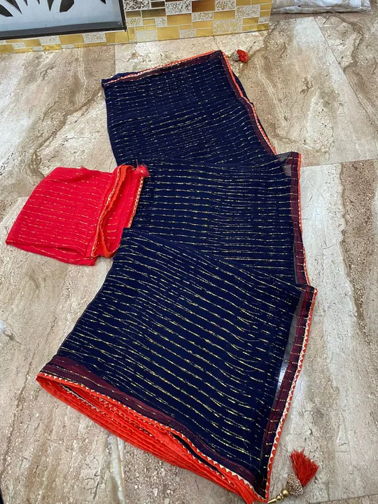 🌴🌴🌴🌴🌴🌴🌴
New lunching 🛍
👉pure jorjat viscose fabric 
👉lurex jari

👉 Beautiful saree 

👉10 uploaded by Gota Patti manufacturing on 3/21/2023
