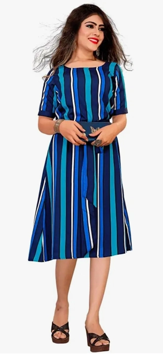 Blue kurti for womens  uploaded by Socollections on 3/21/2023